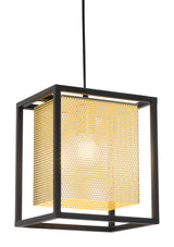 Yves Gold & Black Ceiling Lamp
