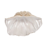 Pennshaw Ivory Pearlized Clam Shell Bowl