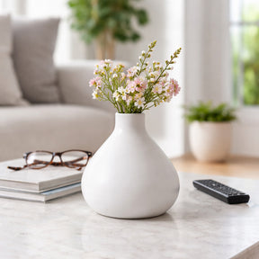 Duttonside White Large Vase
