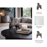 Kandra Gray Curved Horse