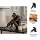 Janeport Bronze Small Resting Ballerina