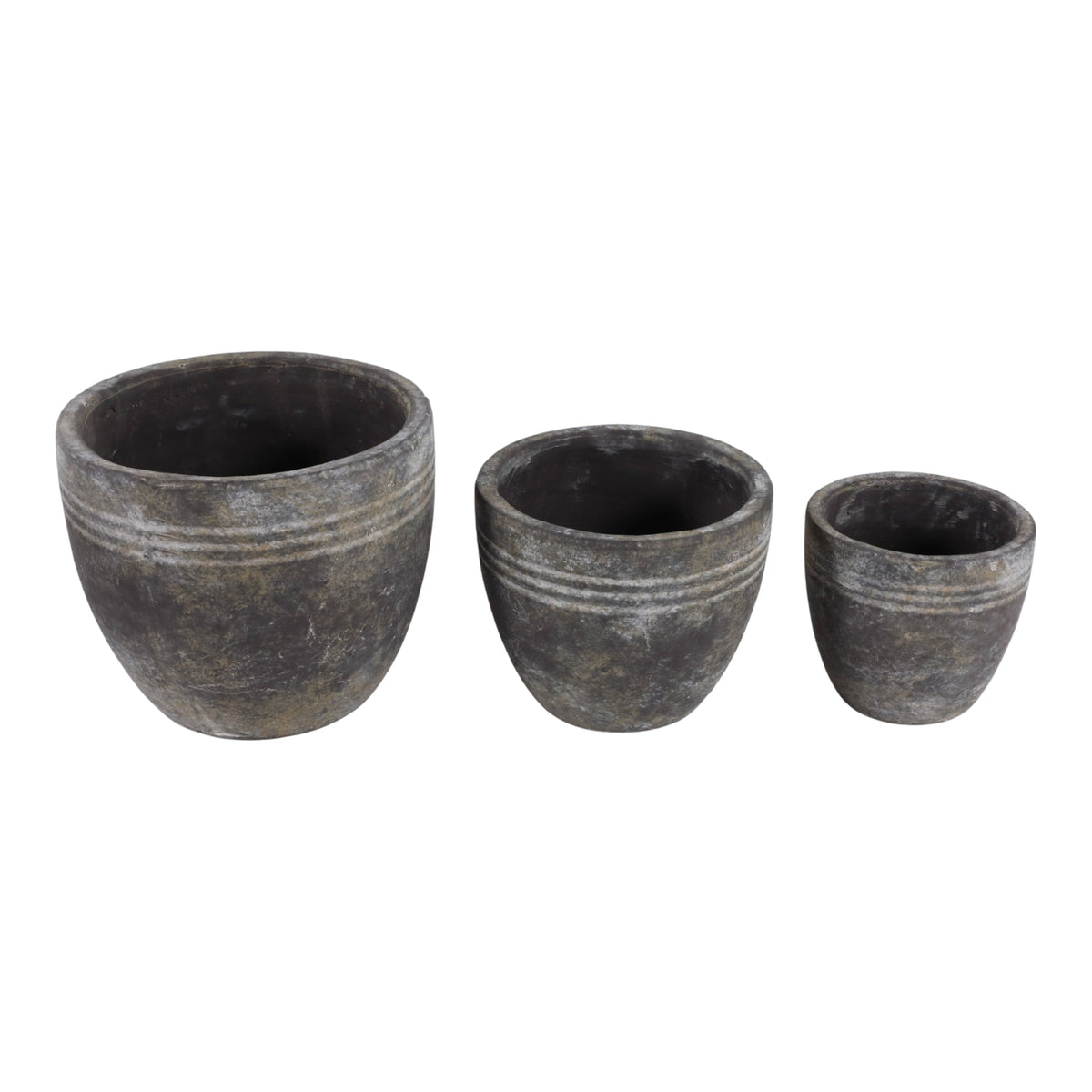 Edgegate Brown Planters (Set of 3)