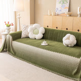 Decorative Couch Throw Cover, Washable Boho Couch Blanket Protector for Dogs, Cats