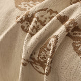 Butterfly Jacquard Soft Couch Blankets Cover for Couch Reversible Modern Sofa Slipcover Throw Covers
