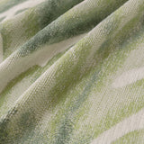Botanical Sofa Cover with Chiffon Skirt, Floral Couch Throw Blanket for All-Season