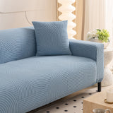 Fleece Stretch Sofa Slipcover Washable Soft Spandex Couch Cover Furniture Protector