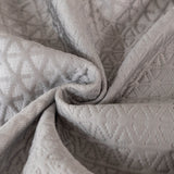 Cooling Ice Silk Sofa Throw Cover, Summer Diamond Textured Furniture Protector Blanket