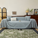 Thick Faux Fur Sofa Cover Fluffy Plush Warm Sofa Slipcover Furniture Protector for Couch Bed