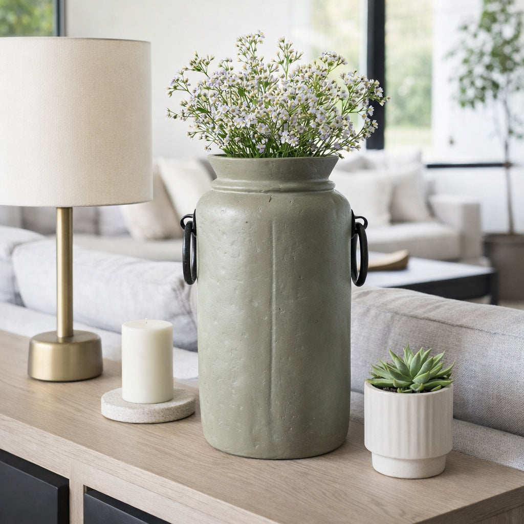 Raeholm Green/Black Vase