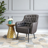 Tasmania Vintage Black Accent Chair