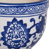 Quinnridge Blue/White Candle