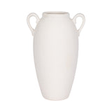 Laylaford White Ceramic Textured Jug with Handles