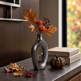 Albaford Black/Silver Vase