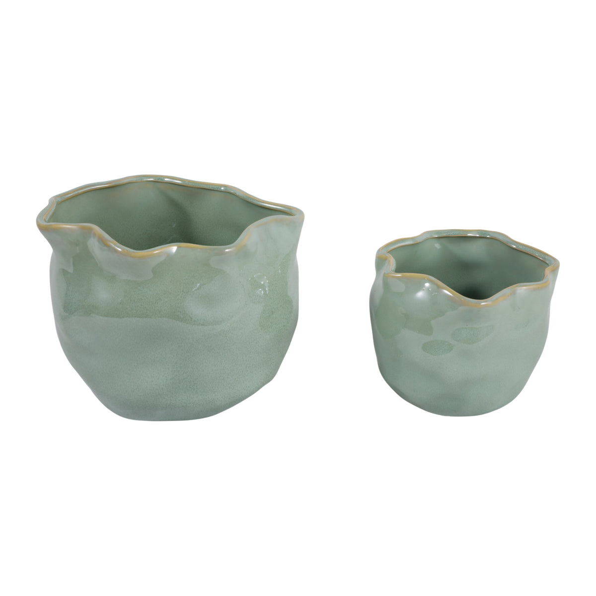 Draperstone Green Small Planters (Set of 2)