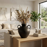 Burtonholm Black Vase - 18763-02EC