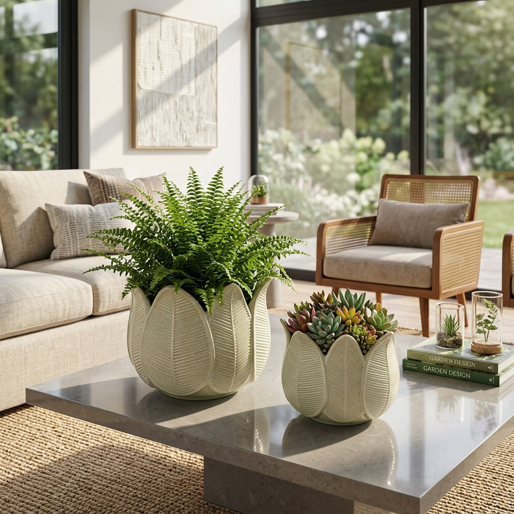 Bradyridge Green Large Planters (Set of 2)