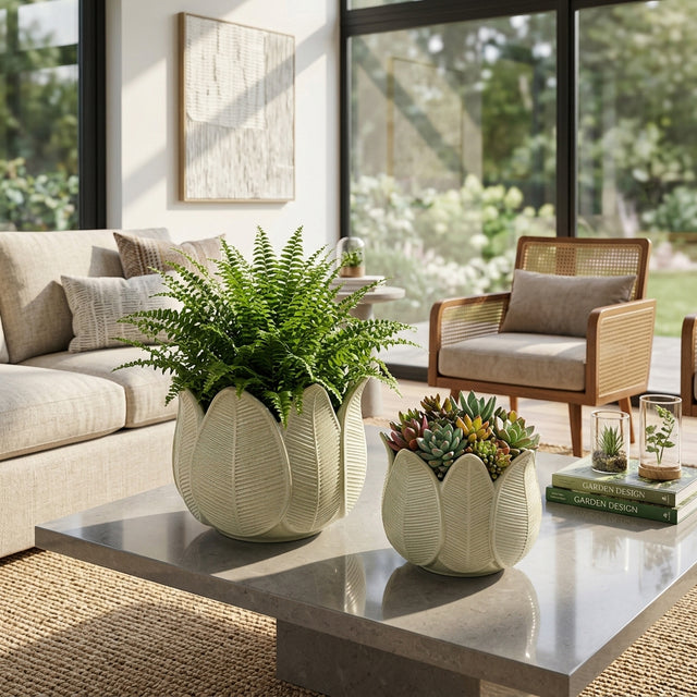 Bradyridge Green Large Planters (Set of 2)