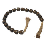 Pinto Wye Dark Brown Resin Garland
