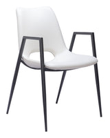 Desi White Dining Chair (Set of 2)