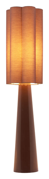 Violet Brown Floor Lamp