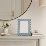Farley Blue 5x7 Scallop Edge Photo Frame