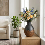 Monroemill Black/Brown Small Vase