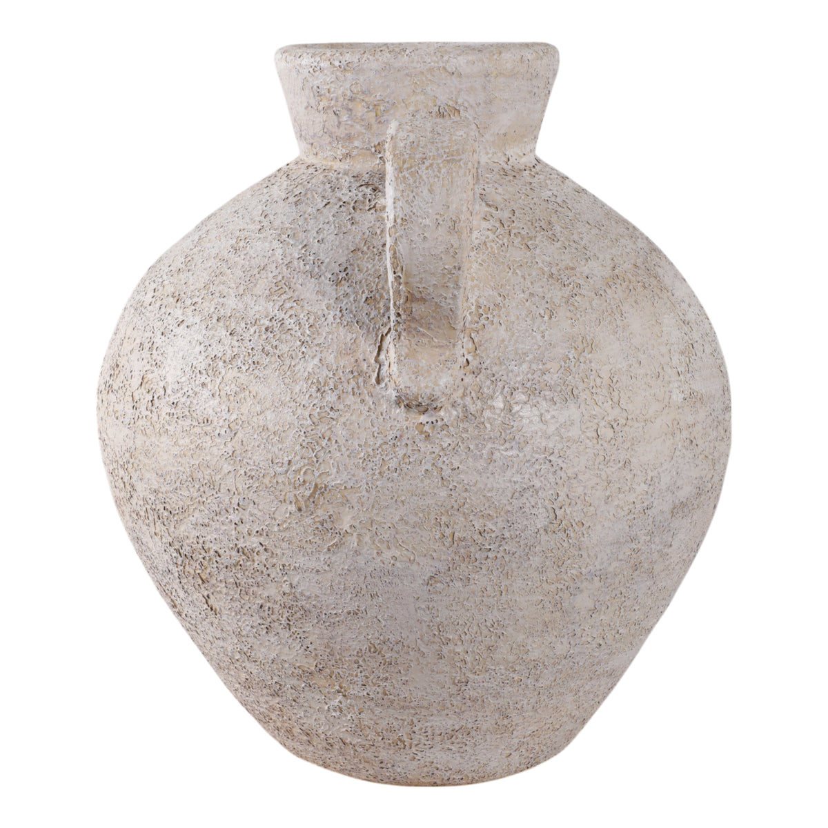 Burtonholm Ivory Terracotta Organic Jug with Handles