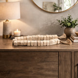 Goodale Tan Travertine Beaded Garland