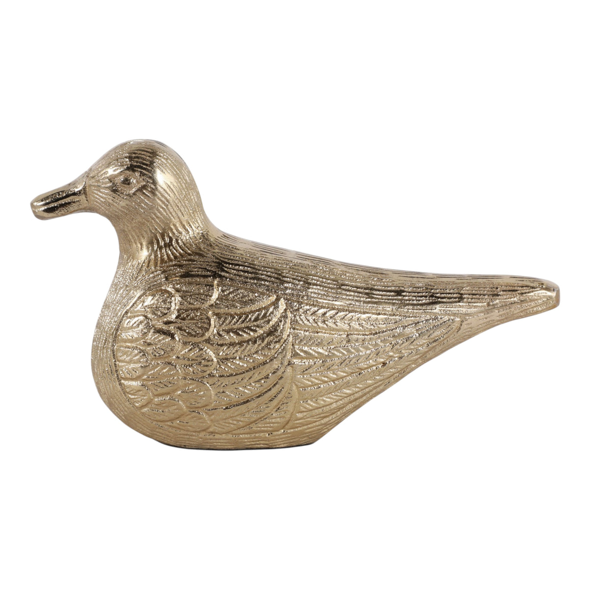 Collegeville Gold Duck Figurine
