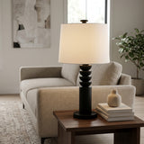 Faltonwind Black/White Lamp