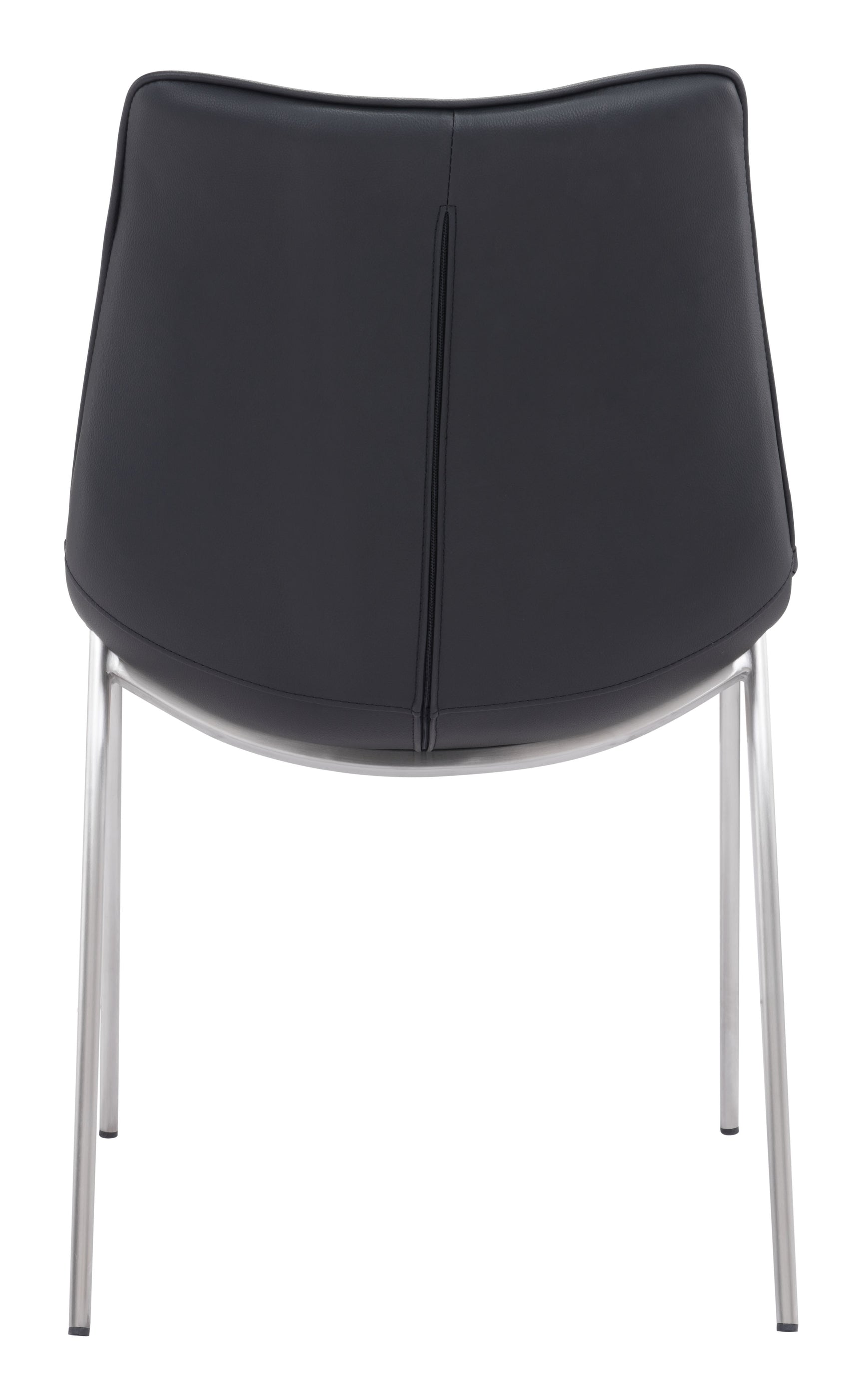 Magnus Black & Silver Dining Chair (Set of 2)