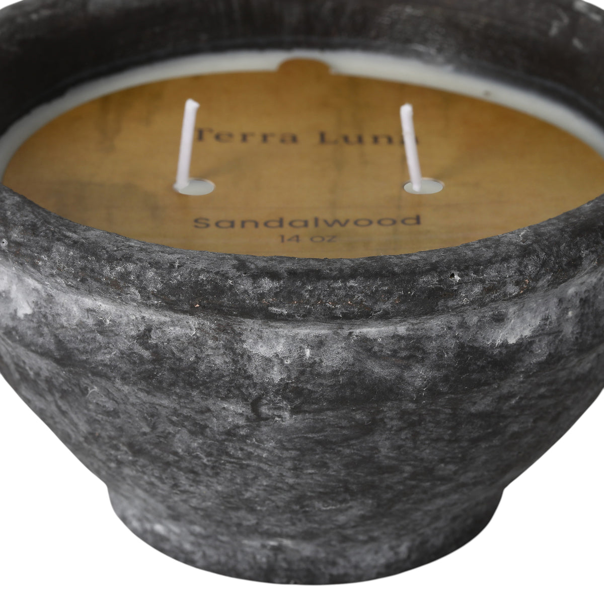 Janedale Black Sandalwood Bowl Candle