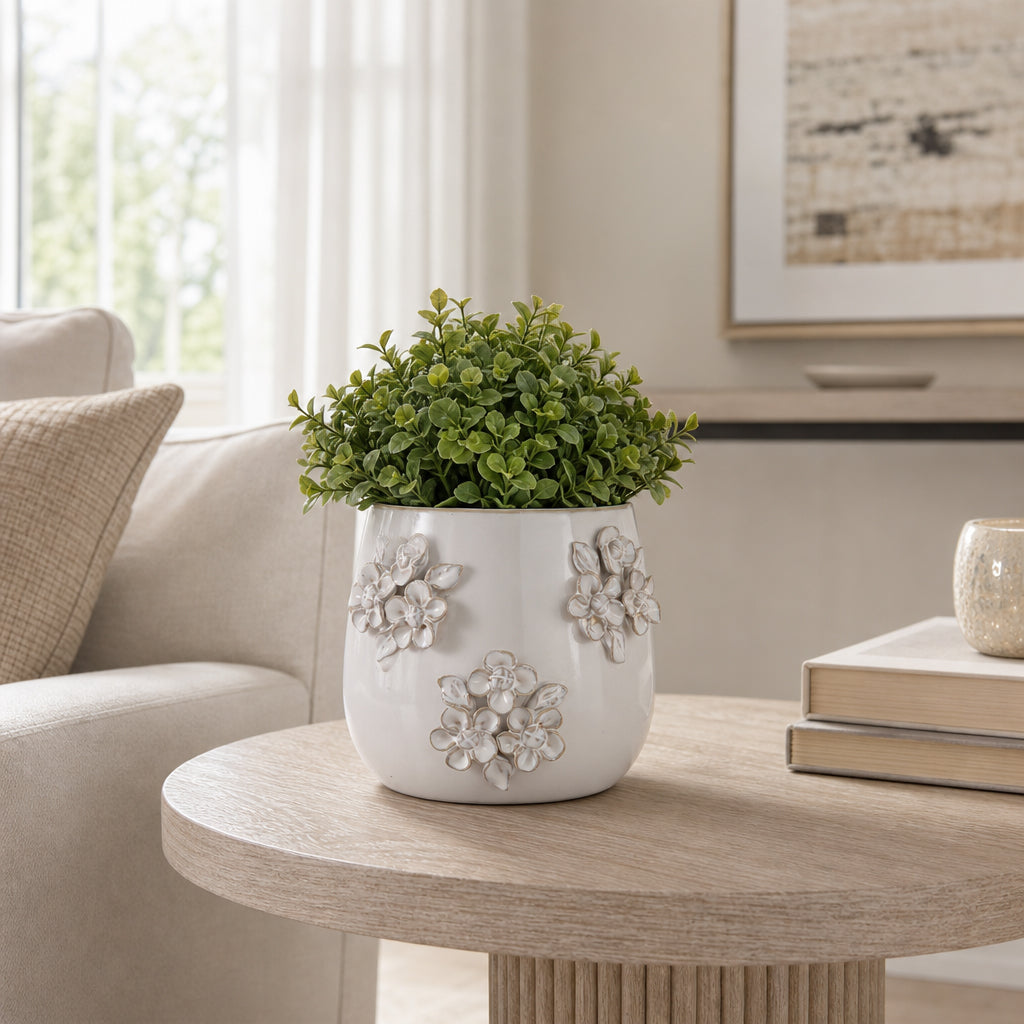 Trentonvale Ivory Small Planter