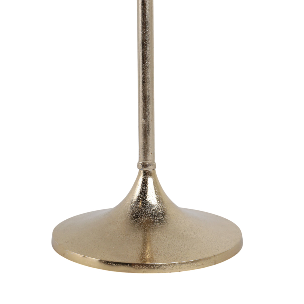 Beaumont Tan/Gold Drink Table with Marble Top