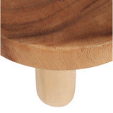Five Corners Brown/Tan Mungur-Teak Natural Riser