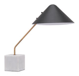Pike Black & White Table Lamp