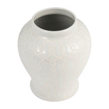 Shackelford Ivory Temple Jar - 16077EC