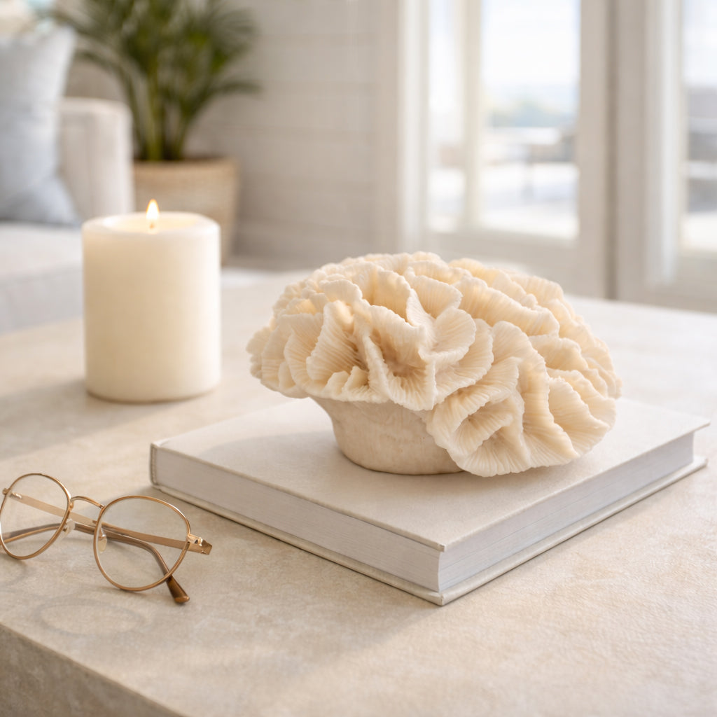 Brainard Ivory Petal Coral