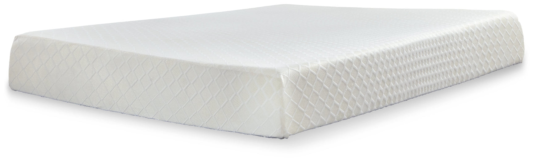 10 Inch Chime Memory Foam White King Mattress and Foundation (Online Special Price) - Ornate Home