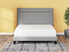 10 Inch Chime Memory Foam White King Mattress and Foundation - Ornate Home