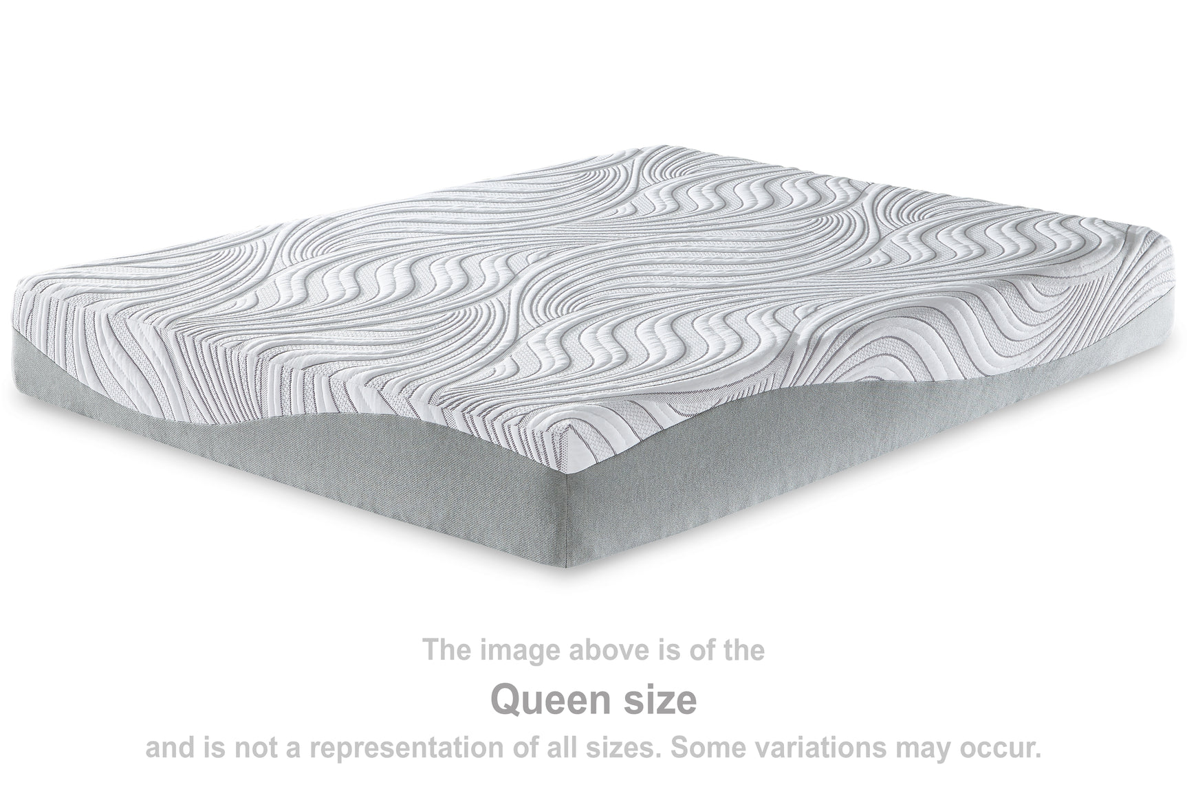 10 Inch Memory Foam White California King Mattress - Ornate Home