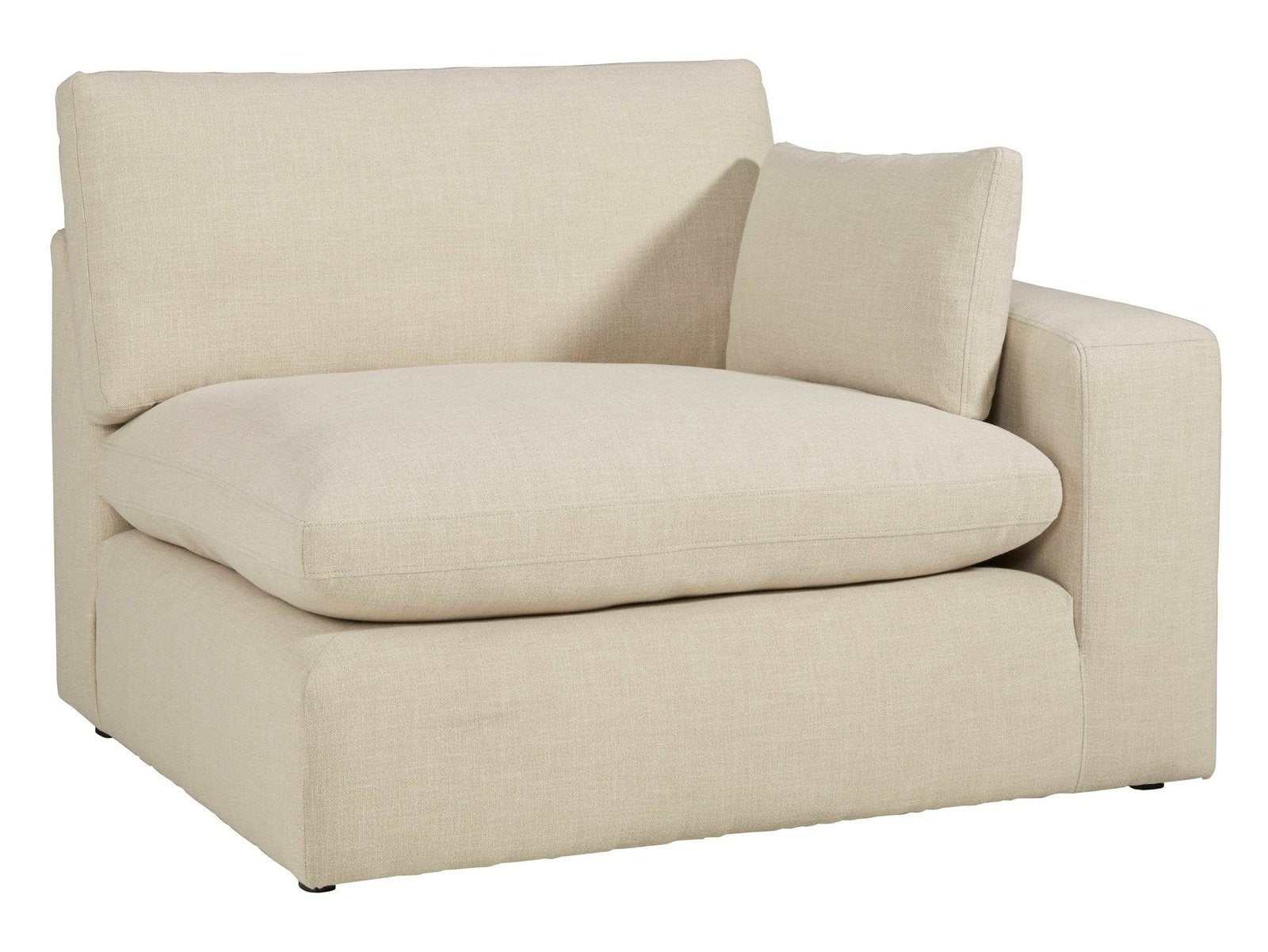 (Online Special Price) Elyza Linen 2pc Sectional Loveseat - Ornate Home