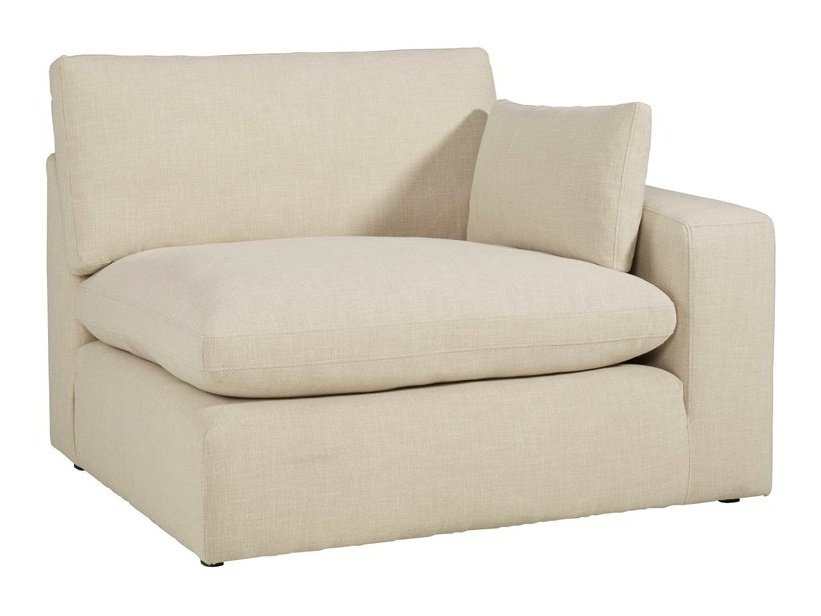 (Online Special Price) Elyza Linen 3pc Sectional Sofa - Ornate Home