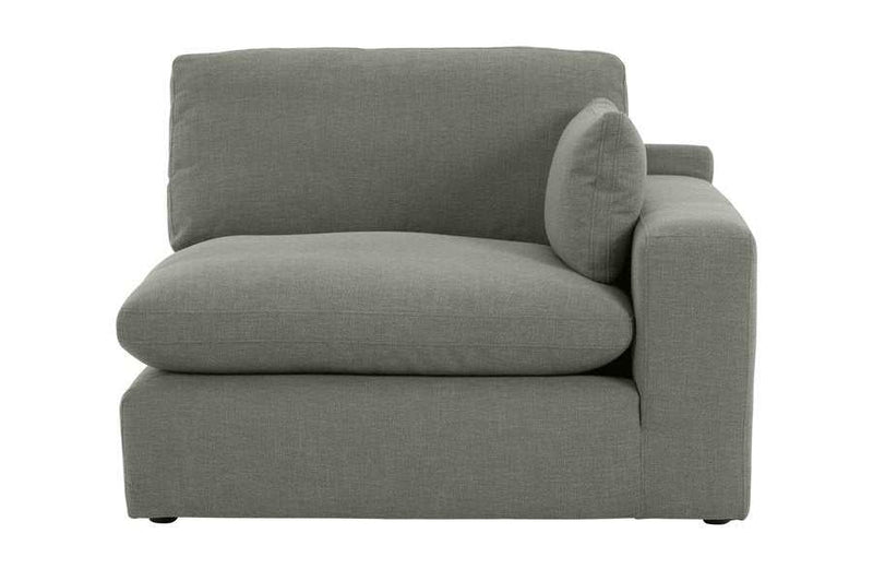 (Online Special Price) Elyza Smoke 3pc Sectional Sofa - Ornate Home