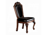 Chateau De Ville Black  & Cherry Side Chair (Set of 2) - Ornate Home