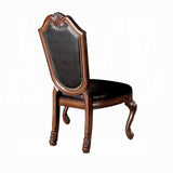 Chateau De Ville Black  & Cherry Side Chair (Set of 2) - Ornate Home