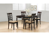 Gabriel Cappuccino 5-piece Dining Room Set - Ornate Home