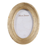 Clovis Gold Etched Oval Photo Frame