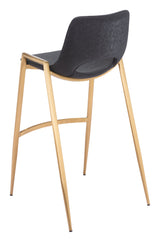Desi Black & Gold Barstool (Set of 2)
