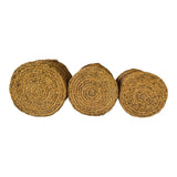 Ruth Natural 2-Tone Woven Baskets (Set of 3)